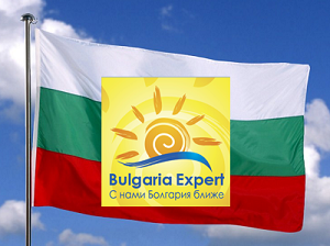 логотип bulgaria expert на флаге